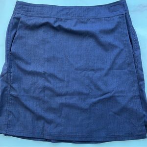 Rip Skirt Hawaii brand size medium navy blue wrap skirt NWOT